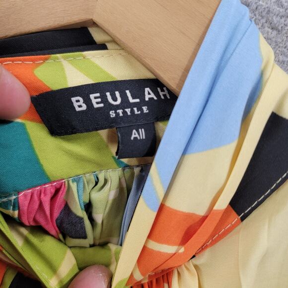 BEULAH STYLE SKYLAR PEPLUM TOP, SIZE ALL - Picture 5 of 8